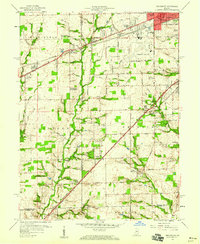 Bridgeport 1959 topographic map thumbnail