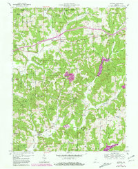 Bristow 1957 topographic map thumbnail