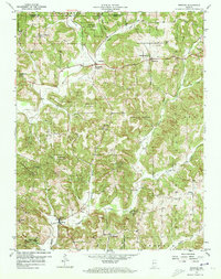 Bristow 1957 topographic map thumbnail