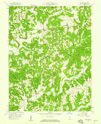 Bristow 1957 topographic map thumbnail
