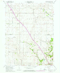 Brookston SW 1962 topographic map thumbnail