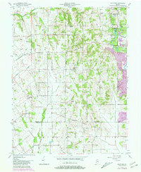 Bucktown 1957 topographic map thumbnail
