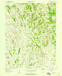 Bucktown 1957 topographic map thumbnail