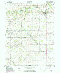 Burlington 1961 topographic map thumbnail