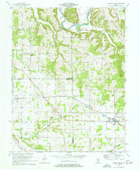 Campbellsburg 1970 topographic map thumbnail