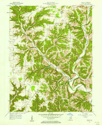 Canaan 1956 topographic map thumbnail