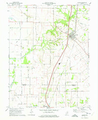 Carlisle 1974 topographic map thumbnail
