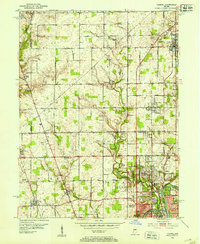 Carmel 1952 topographic map thumbnail