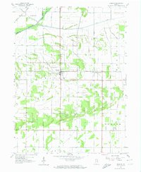 DeMotte 1957 topographic map thumbnail