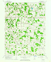 Denham 1962 topographic map preview