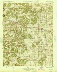 Depauw 1946 topographic map thumbnail