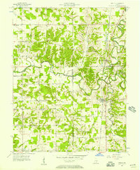 Deputy 1956 topographic map preview