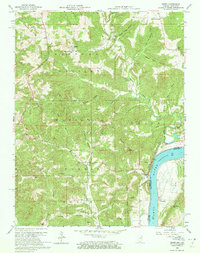 Derby 1958 topographic map thumbnail