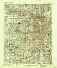 Ditney topographic map thumbnail