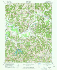 Dubois 1969 topographic map thumbnail