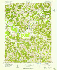 Dubois 1954 topographic map thumbnail