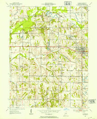 Dugger 1952 topographic map thumbnail