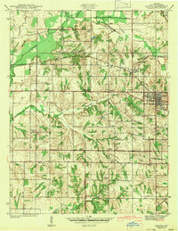 Dugger 1943 topographic map thumbnail