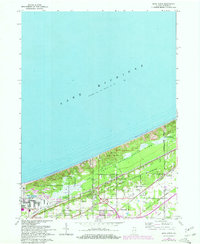 Dune Acres 1968 topographic map thumbnail