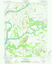 East Mount Carmel 1959 topographic map thumbnail