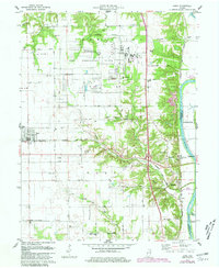 Dana 1978 topographic map thumbnail
