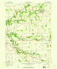 Darlington 1958 topographic map thumbnail