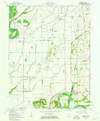 Decker 1961 topographic map thumbnail