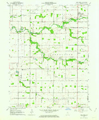 Deer Creek 1962 topographic map thumbnail