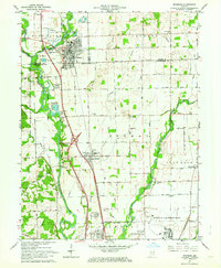 Edinburg 1961 topographic map thumbnail