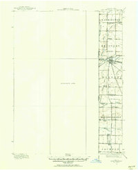 Fort Recovery 1915 topographic map thumbnail
