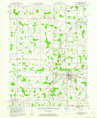 Fort Recovery topographic map thumbnail