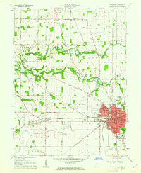 Frankfort 1961 topographic map thumbnail