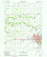 Frankfort 1961 topographic map thumbnail