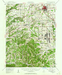 Franklin 1947 topographic map thumbnail
