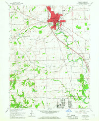 Franklin 1961 topographic map thumbnail