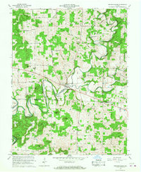 Fredericksburg 1966 topographic map thumbnail