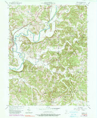 Freedom 1956 topographic map thumbnail