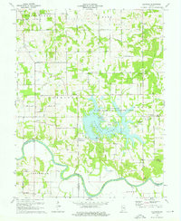 Glendale 1974 topographic map thumbnail