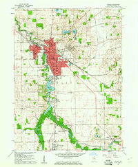 Goshen 1959 topographic map thumbnail