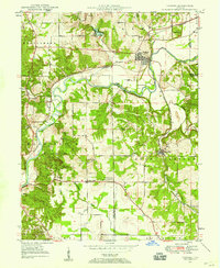 Gosport 1947 topographic map thumbnail