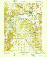 Gosport 1950 topographic map thumbnail