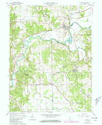 Gosport 1965 topographic map thumbnail