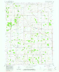 Grass Creek 1960 topographic map thumbnail
