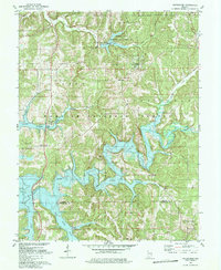Greenbrier 1980 topographic map thumbnail