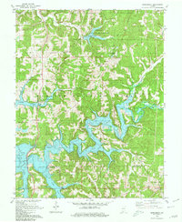 Greenbrier 1980 topographic map thumbnail