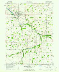 Greentown 1960 topographic map thumbnail
