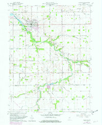 Greentown 1960 topographic map thumbnail