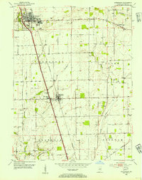 Greenwood 1953 topographic map thumbnail