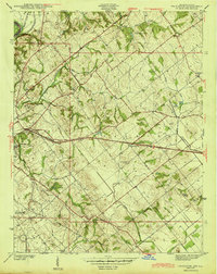 Fritchton 1944 topographic map thumbnail
