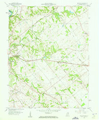 Fritchton 1958 topographic map thumbnail